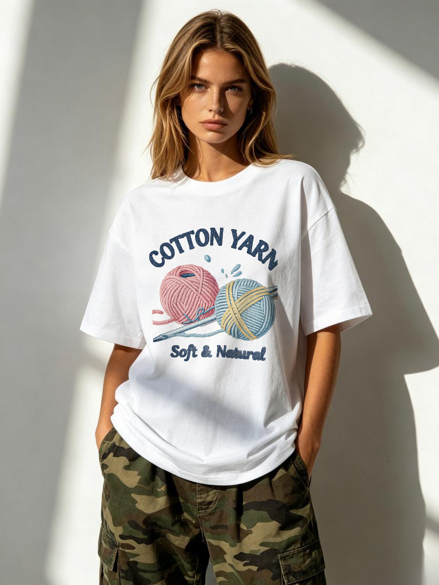 Health Wellness Office - เสื้อยืดสปา รีทรีท ผ้าฝ้ายเพื่อสุขภาพ ผ่อนคลาย คอเสื้อแบบพิเศษ บำบัด
