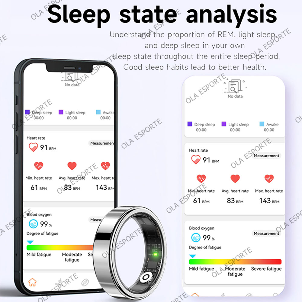 แหวนสมาร์ทใหม่ปี 2026 วัดอัตรา - Blood Oxygen Monitor บทวิจารณ์และราคา