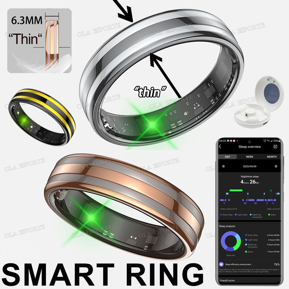 แหวนสมาร์ทตรวจจับท่าทาง กันน้ำ - Blood Oxygen Monitor บทวิจารณ์และราคา