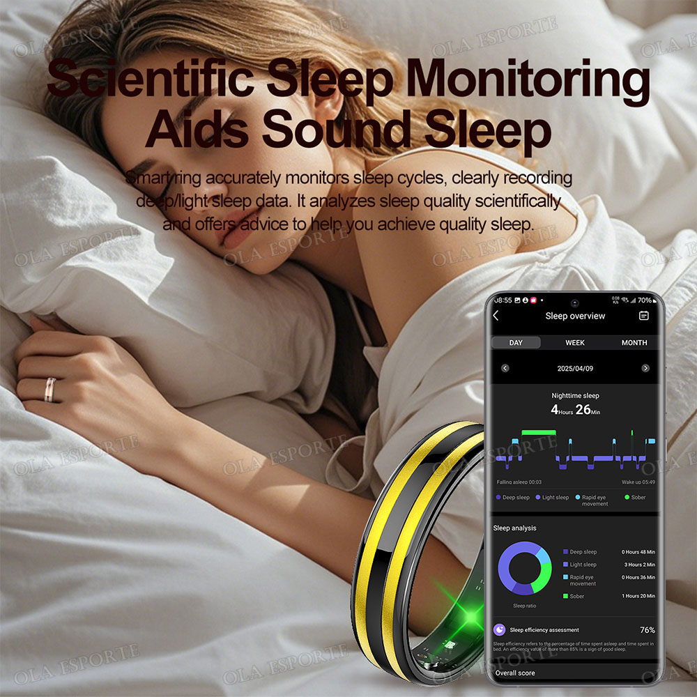 แหวนสมาร์ทตรวจจับท่าทาง กันน้ำ - Blood Oxygen Monitor บทวิจารณ์และราคา