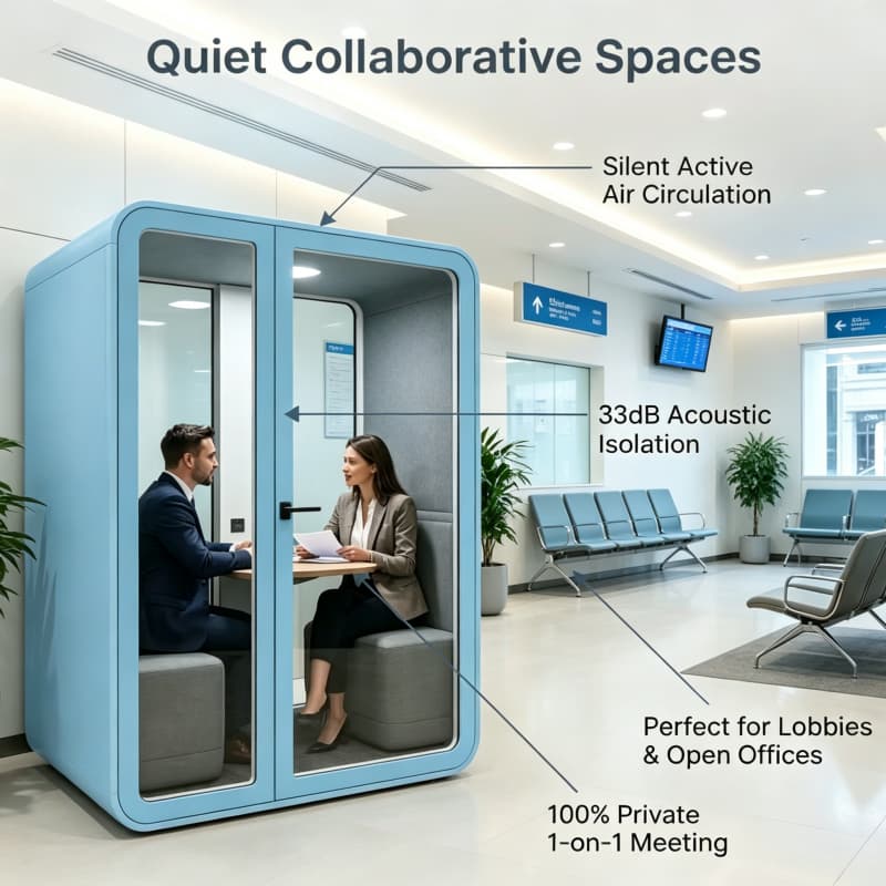 กล่องเก็บเสียง Wellness Pod สำ - Health Wellness Office บทวิจารณ์และราคา