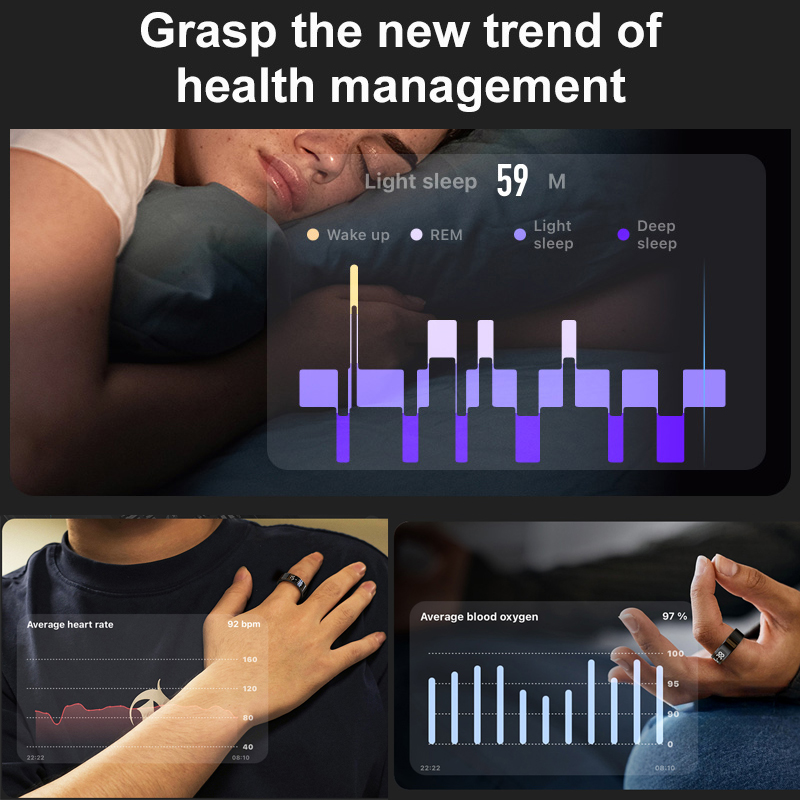 AMZMAX R11C จอแสดงผลสมาร์ทแหวน - Blood Oxygen Monitor บทวิจารณ์และราคา